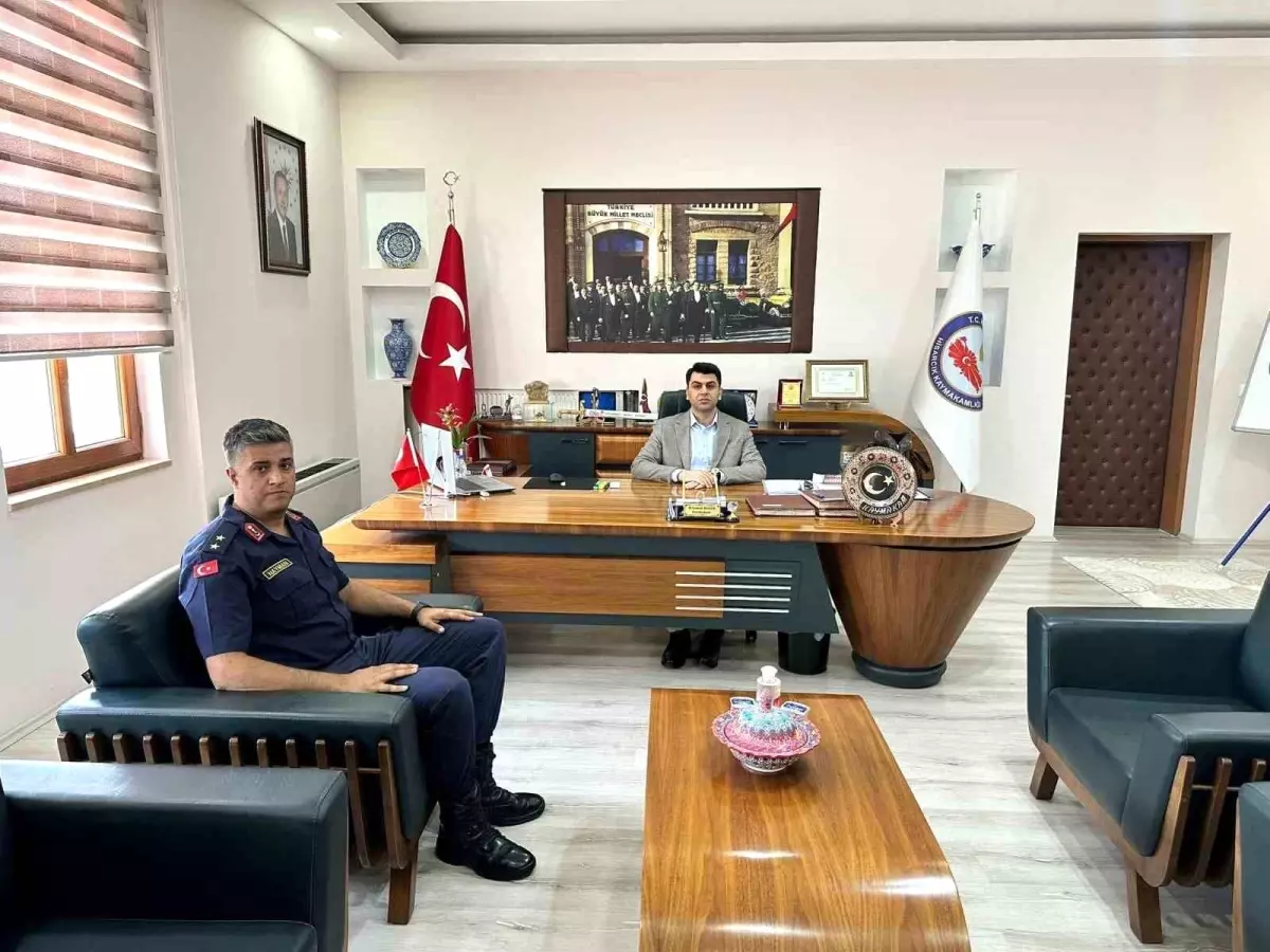Hisarcık’a Yeni Jandarma Komutanı Atandı
